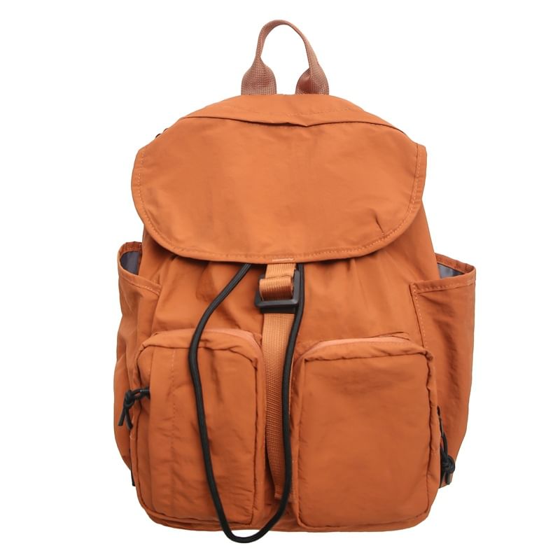 Plain Flap Backpack