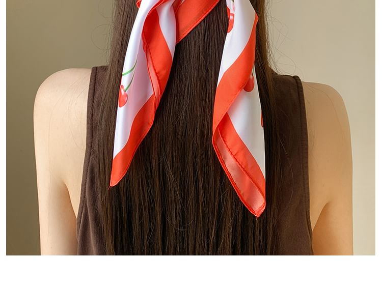 Print Head Band Cherry