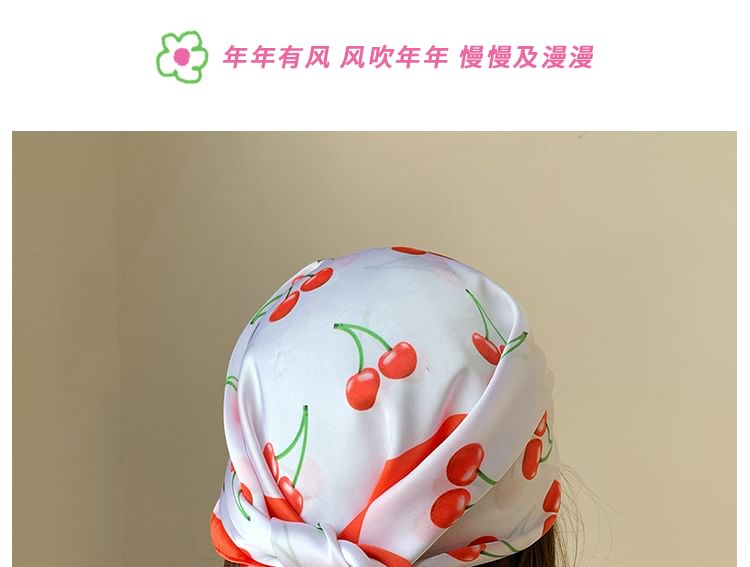 Print Head Band Cherry