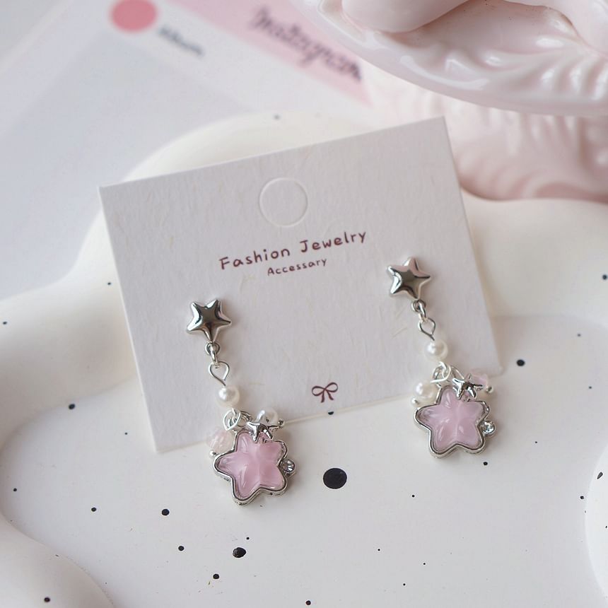 Star On Earring / Clip Dangle