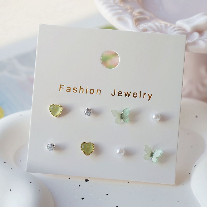 Butterfly Stud Set Earring