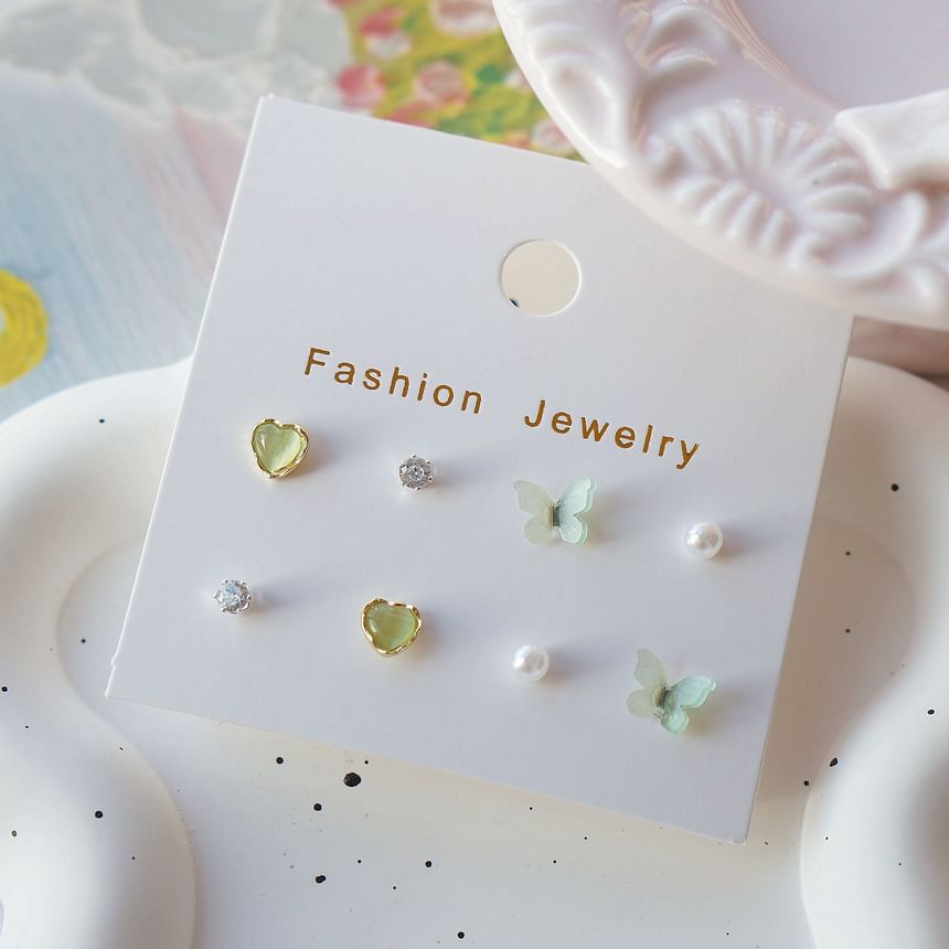 Butterfly Stud Set Earring