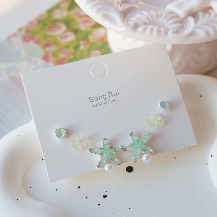 Stud Set Earring Starfish