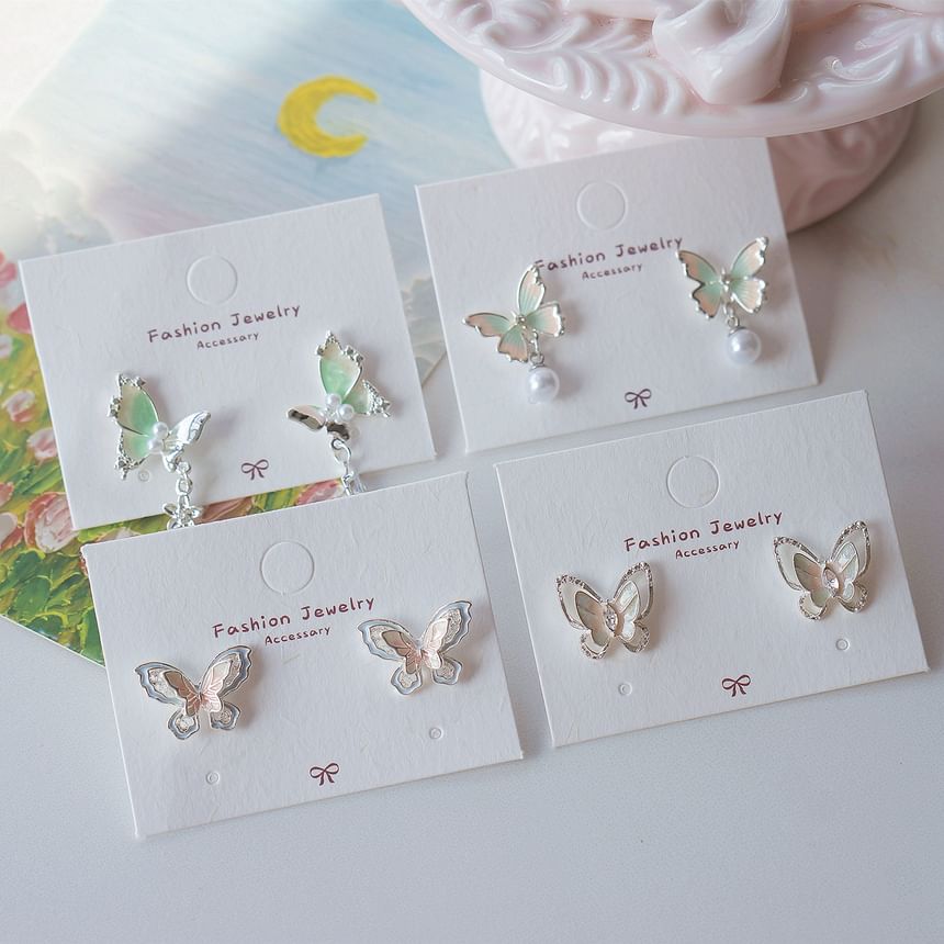Butterfly Earring Stud