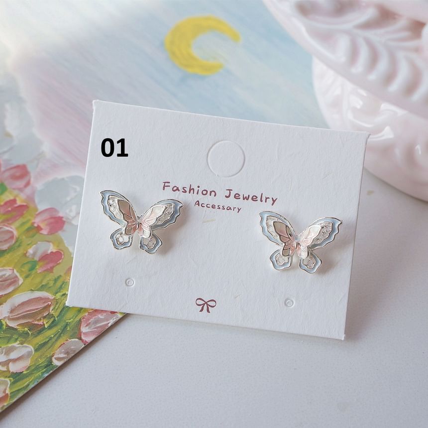 Butterfly Earring Stud
