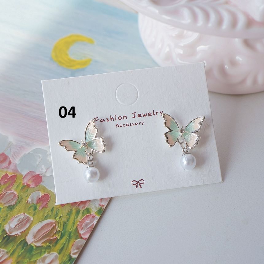 Butterfly Earring Stud