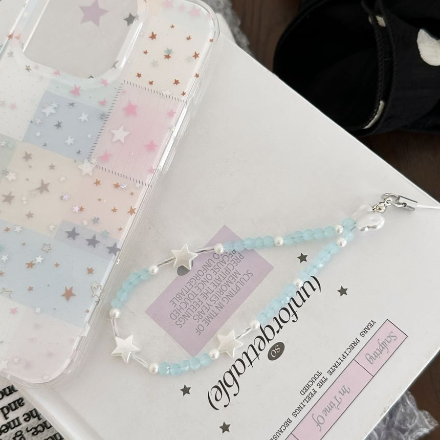 Set Phone / Strap Checker Star Case