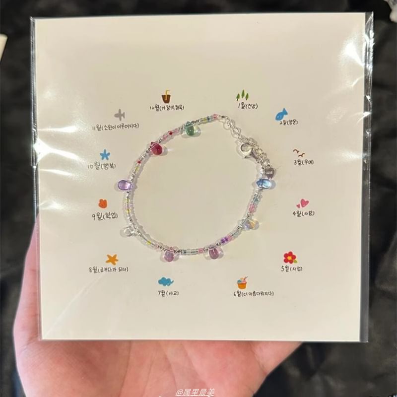 Crystal Bracelet Beaded Faux