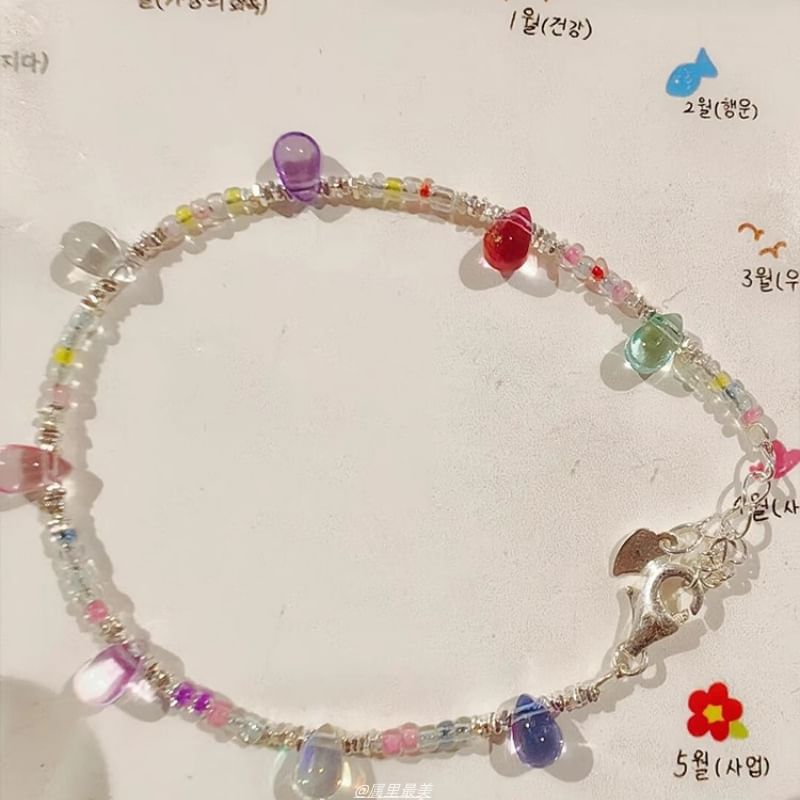 Crystal Bracelet Beaded Faux