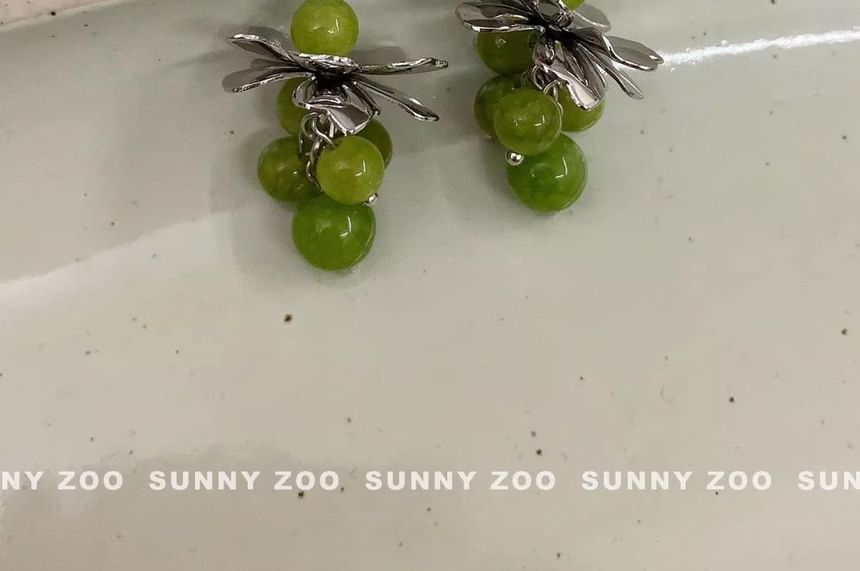Earring Grape Dangle