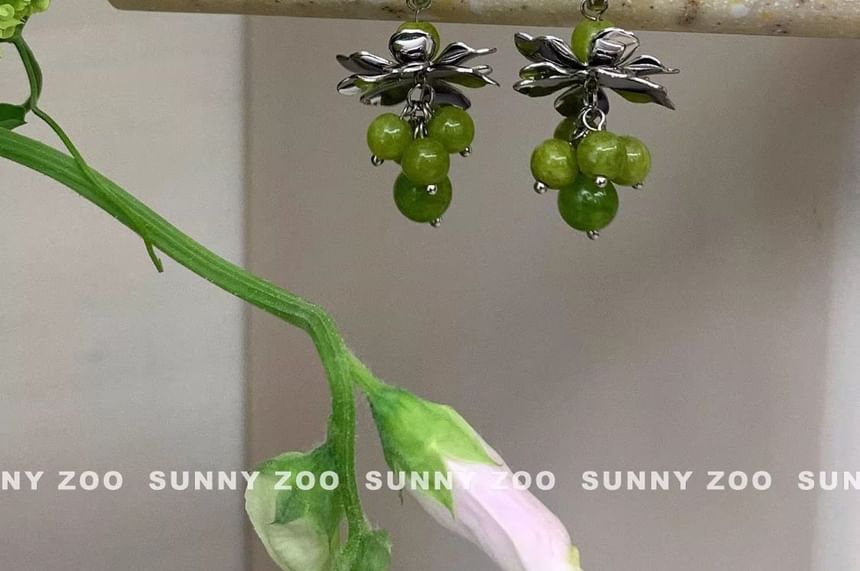Earring Grape Dangle