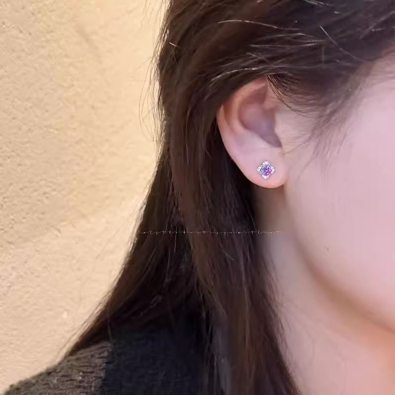 Earring Stud CZ