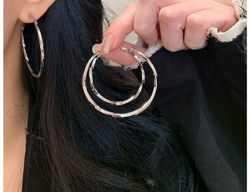 Twisted Earring Hoop
