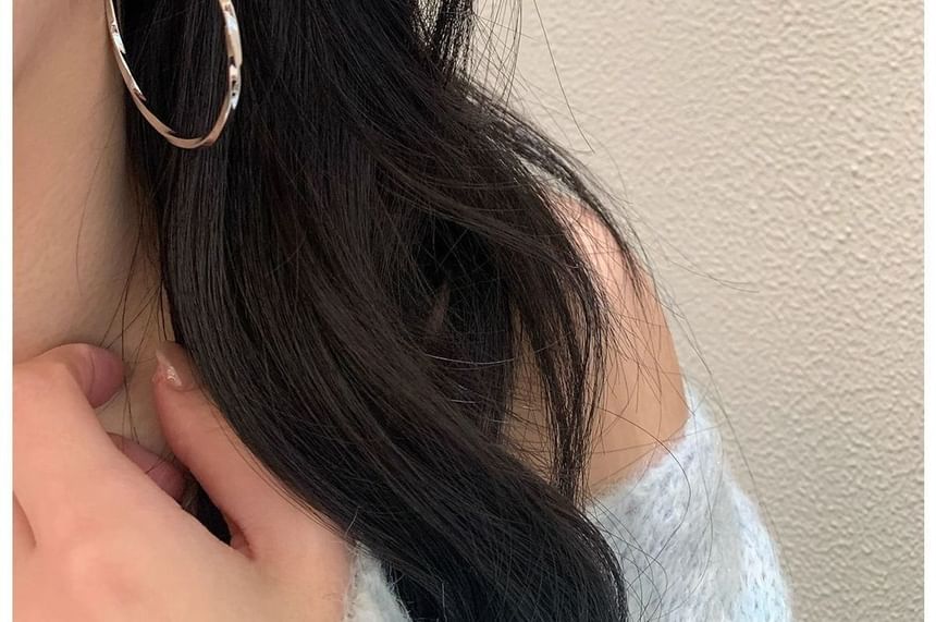 Twisted Earring Hoop