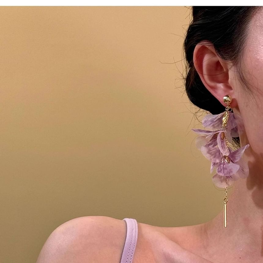 Threader Petal Earring