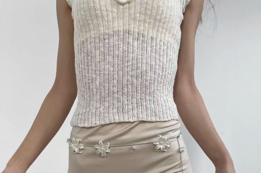 Necklace Long Floral