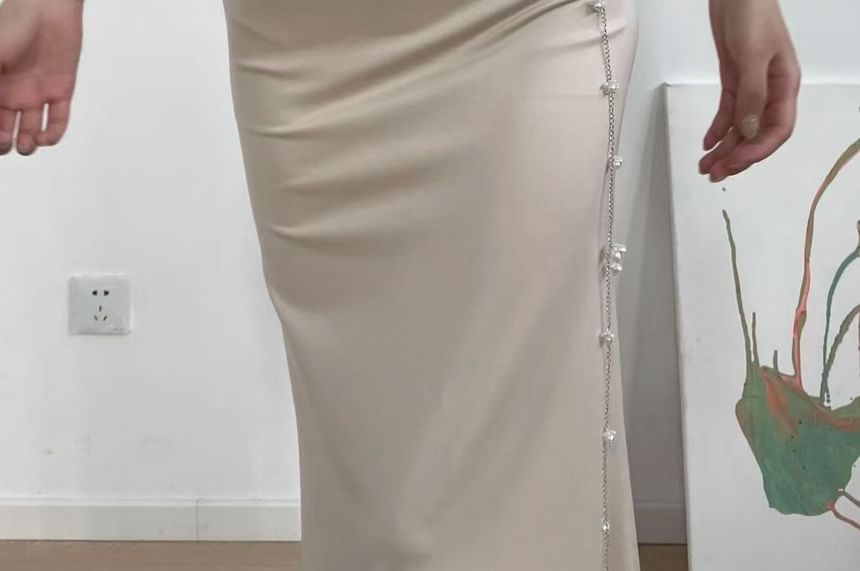 Necklace Long Floral