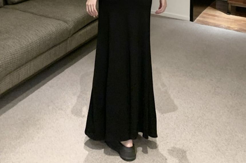 Sleeveless Dress Neckline Bowknot Backless Maxi