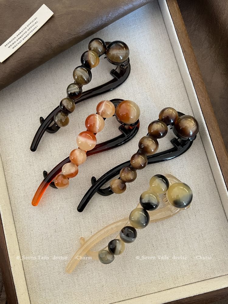 Bead Clip Acrylic Hair