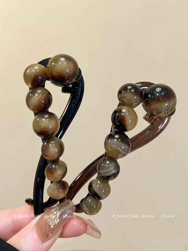 Bead Clip Acrylic Hair