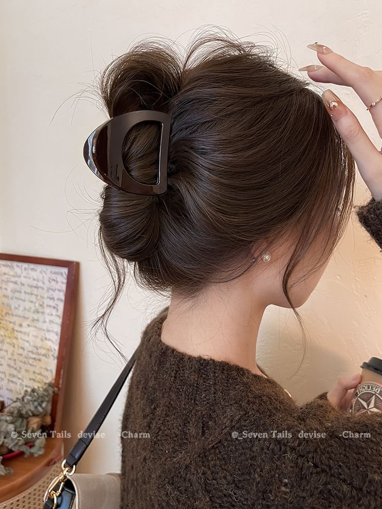 Hair Claw Plain Acrylic Clip