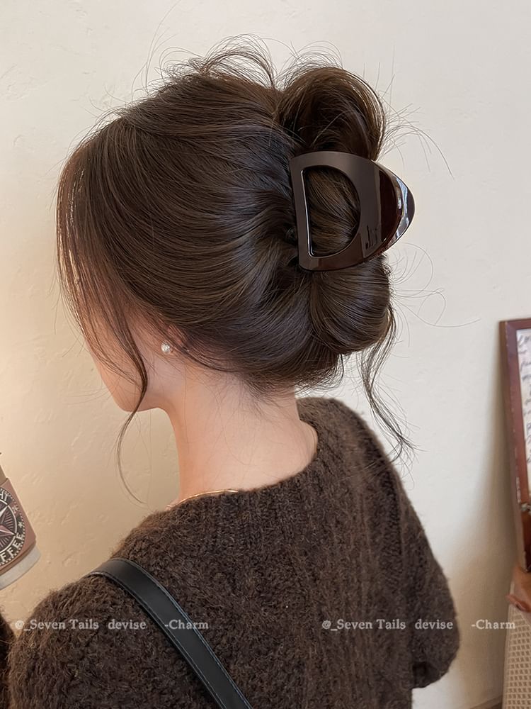 Hair Claw Plain Acrylic Clip