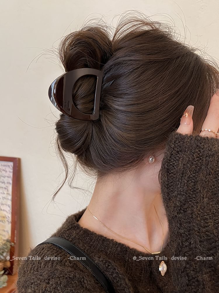 Hair Claw Plain Acrylic Clip