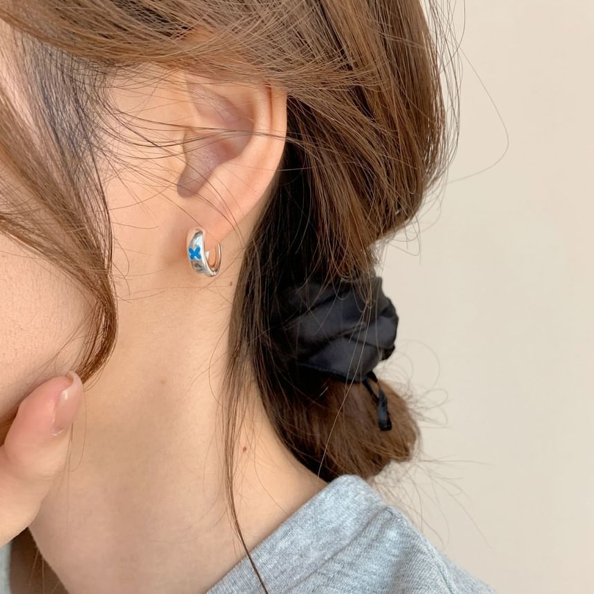 Hoop Butterfly / Earring Clip-On