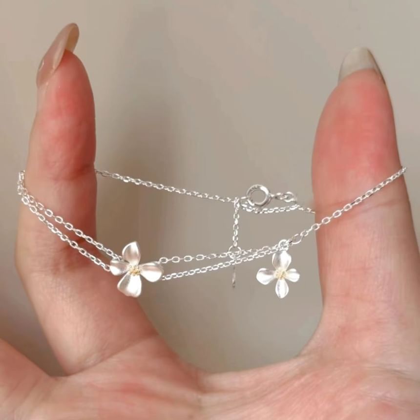 Layered Flower Bracelet