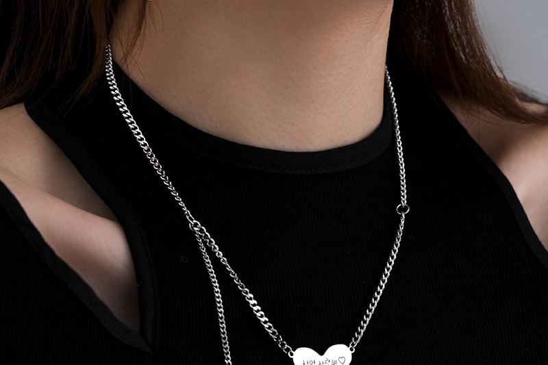Necklace Pendant Heart
