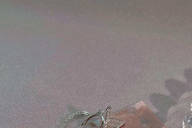 Fish 925 Ear Cuff Tail Chain Sterling Silver