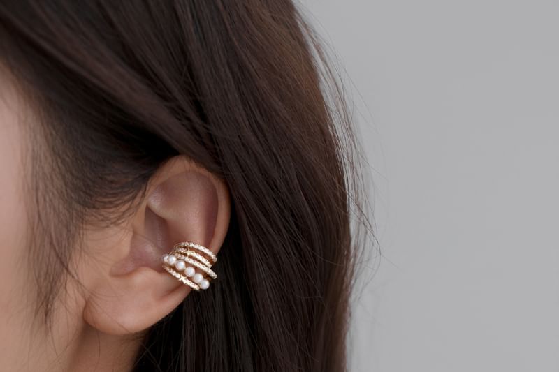 Pearl Ear Cuff Faux