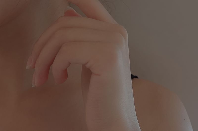 925 Hoop Earring Ear Chain + Sterling Plain Cuff Silver Set: