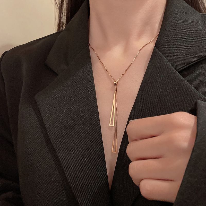 Necklace Pendant Triangle