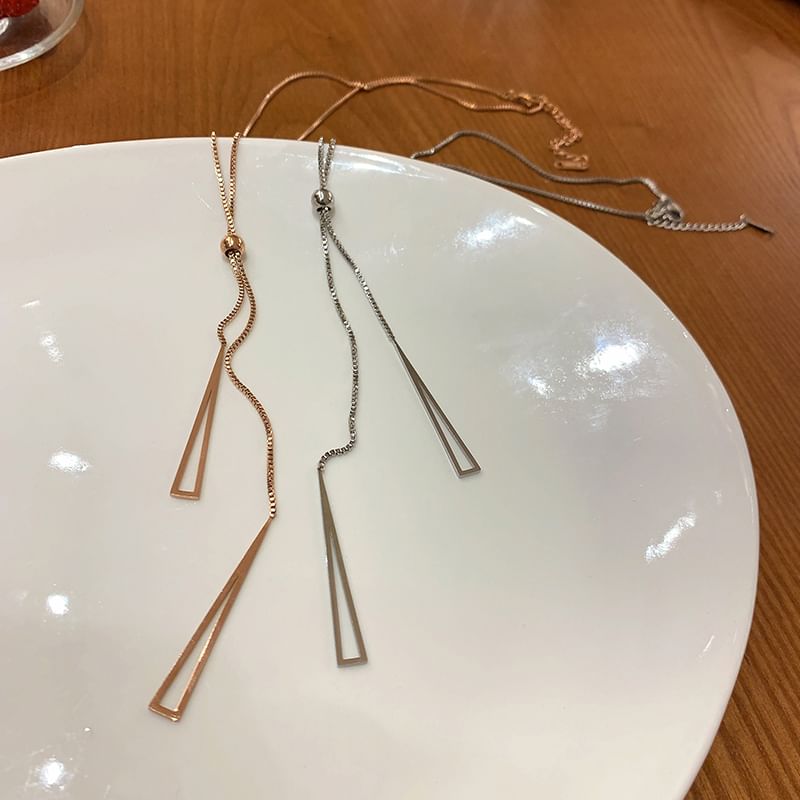Necklace Pendant Triangle