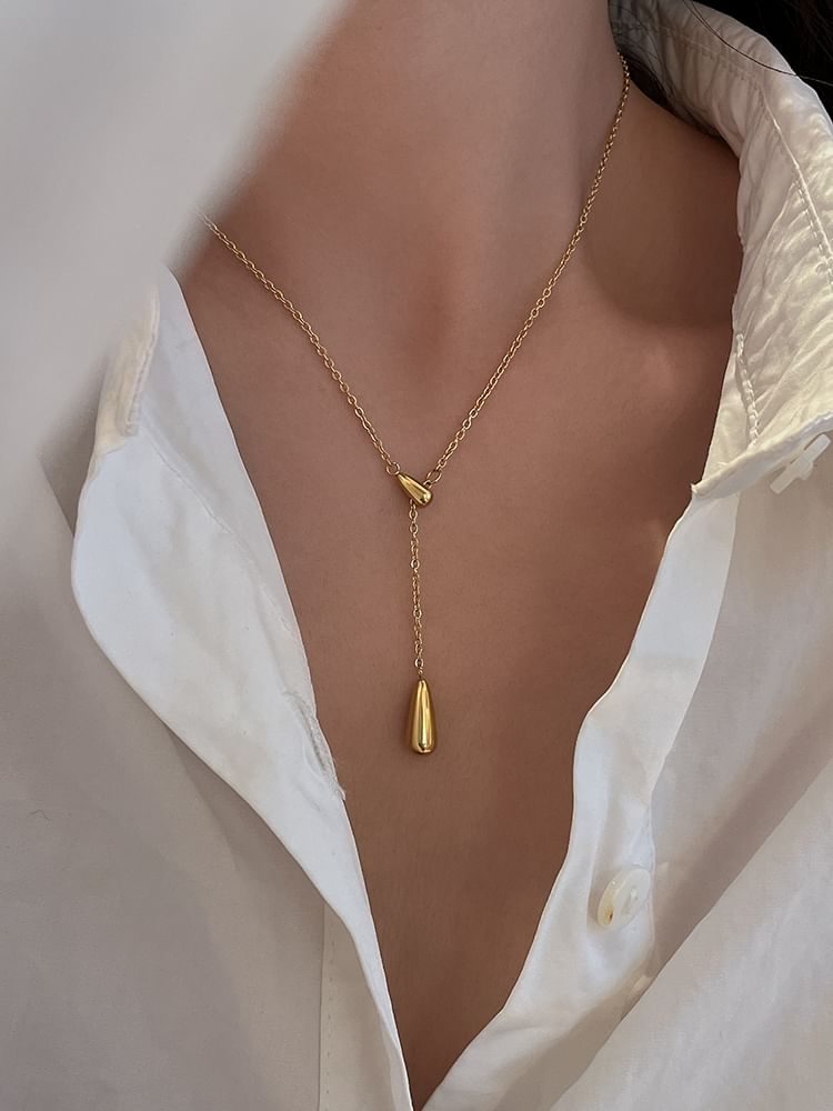 Necklace Pendant Teardrop