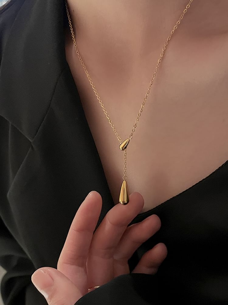 Necklace Pendant Teardrop