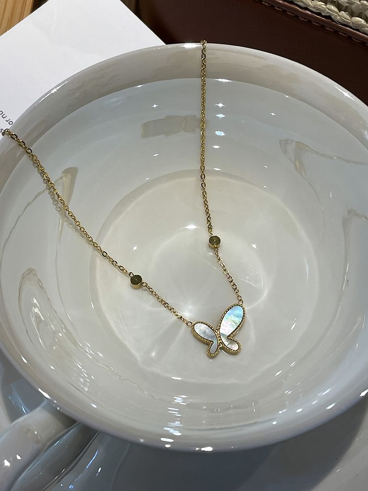 Necklace Pendant Butterfly