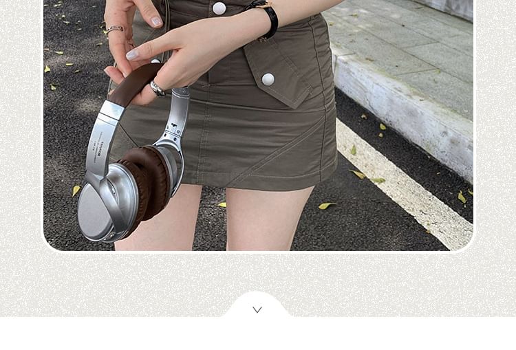 Top Tone Short-Sleeve Two Mock Two-Piece