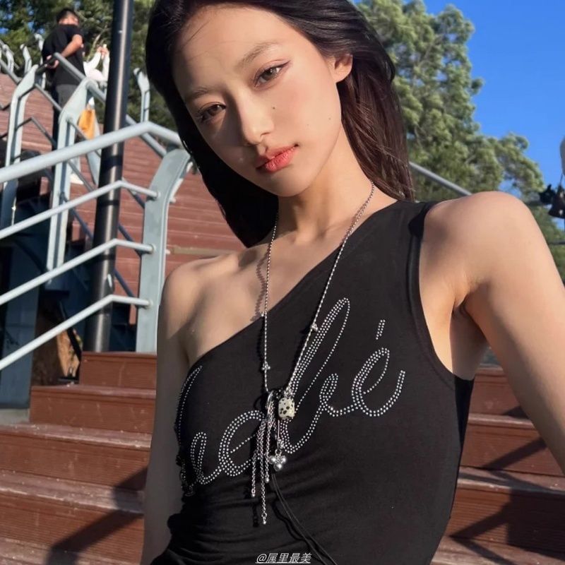 Gemstone Necklace Alloy Fringed