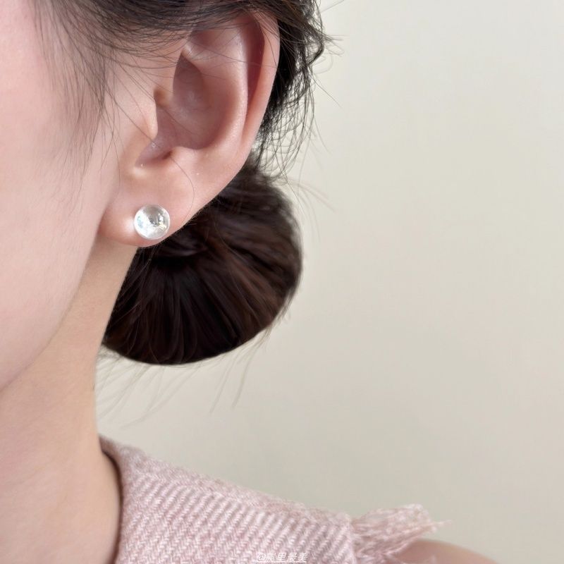 Faux Crown Bead Crystal Jacket Ear