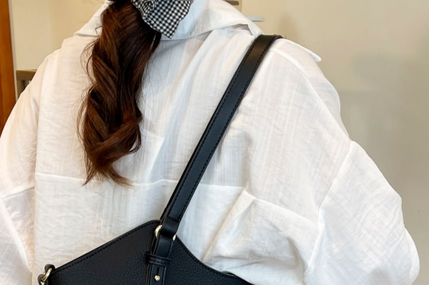 Bag Faux Tote Leather