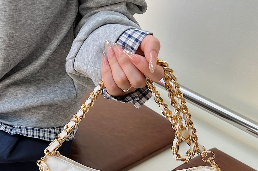 Bag Chain Crossbody Quilted