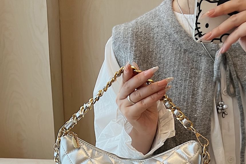 Bag Chain Crossbody Quilted