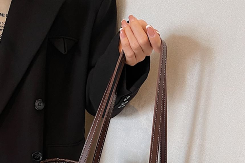 Bag Leather Tote Faux