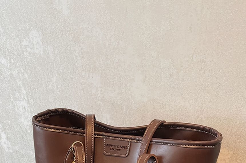 Bag Leather Tote Faux