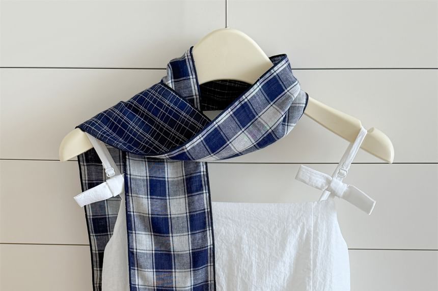 Reversible Scarf Plaid