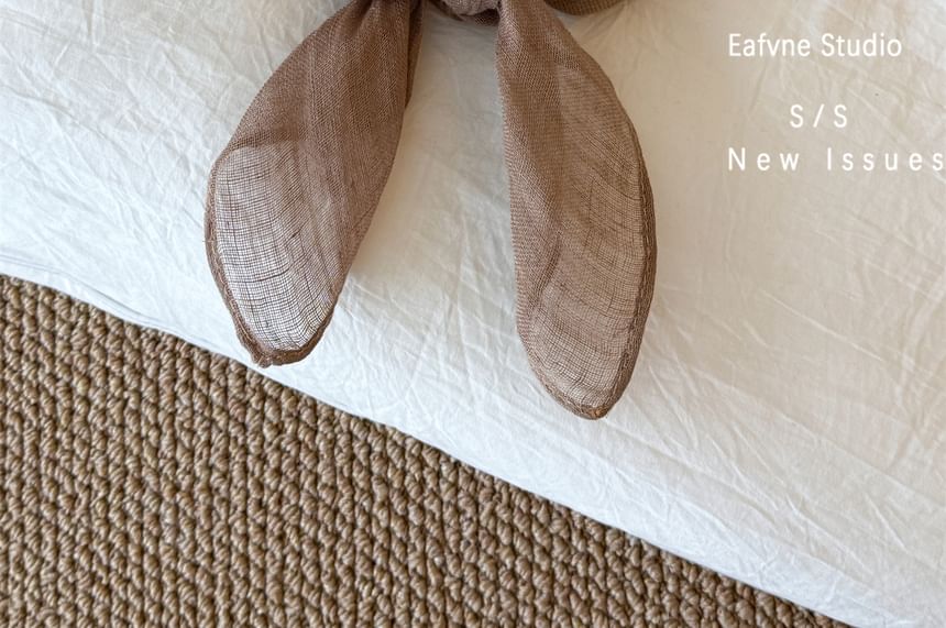 Neckerchief Sheer