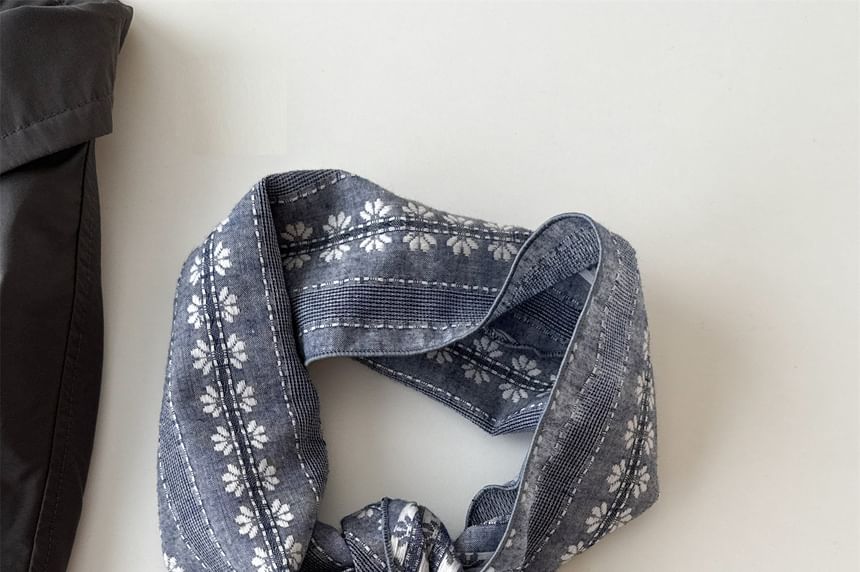 Floral Print Headkerchief