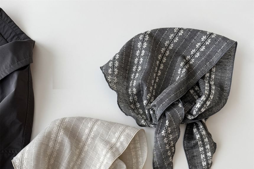 Floral Print Headkerchief